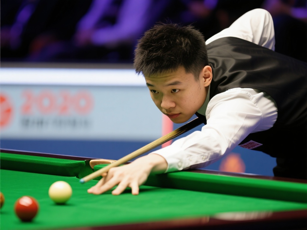 斯诺克世锦赛决赛:赵心童大比分领先威廉姆斯 从赵心童的表现来看,中国年轻一代球员的成